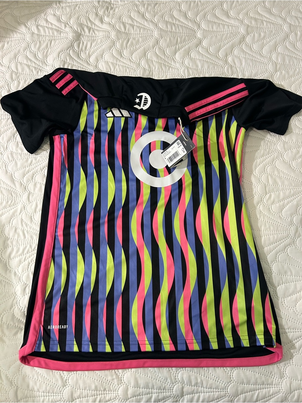 Messi Addidas jersey brand new  - Black, Pink, Lime, Blue